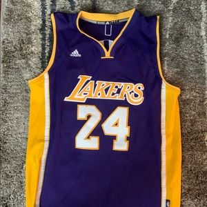 Faux Lakers Kobe Bryant Jersey #24